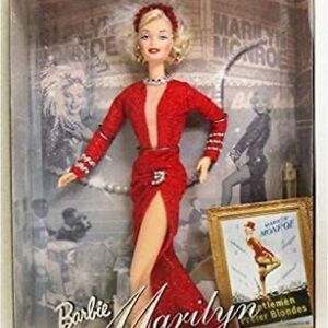 Marilyn Monroe gentalman prefer blondes Barbie doll still in box never taken out